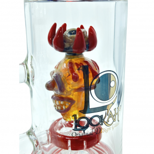 Lookah - 14" Shower Head Monster Eye Perc Water Pipe - [C324]